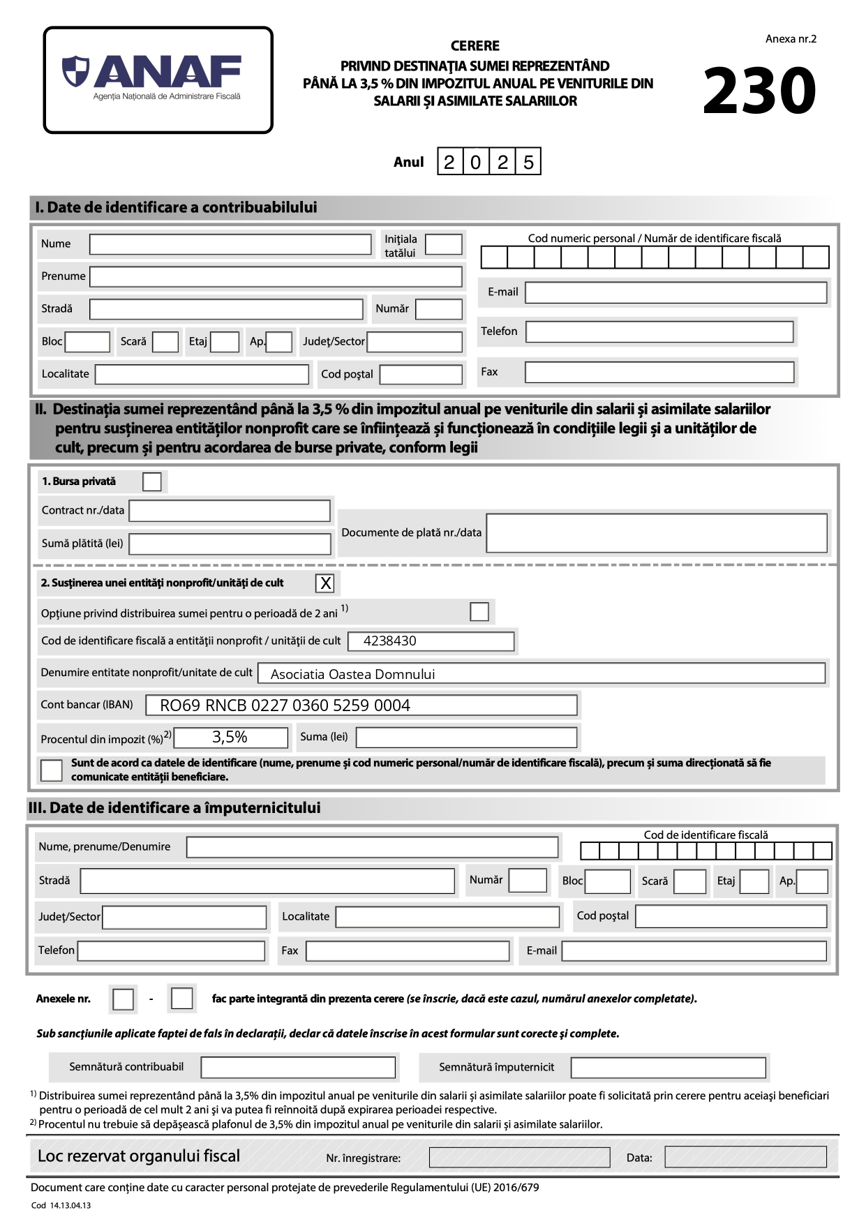 Previzualizare formular